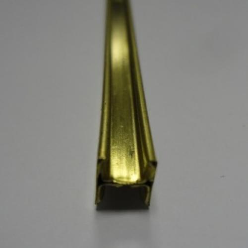 Профиль латунный Н-образный 7 х 4 мм, 1,84 м (BH-932)